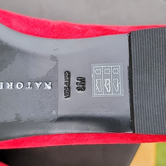 NEW Edda Suede Embroidered Loafer Size 8 - Picture 13 of 14